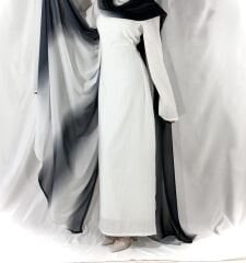 Astarlı Beyaz Kuğu Elbise